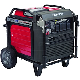 View Honda EU7000iS - 5500 Watt Electric Start Portable Inverter Generator w/ Bluetooth® & CO-MINDER™ (CA. Only)