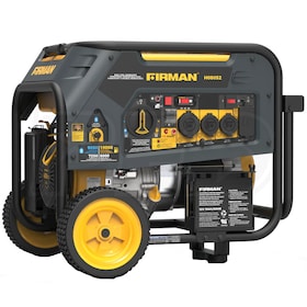View Firman H08052 - Hybrid Series 8000 Watt Electric Start Dual Fuel Portable Generator w/ CO Alert
