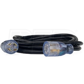 View Reliance Controls 20-Amp (4-Prong 120/240V) Generator Power Cord w/ LED Indicator (40-Foot)