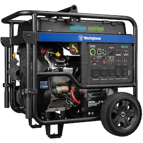 Westinghouse WGen14500DFc - 14,500 Watt Electric Start Dual Fuel Portable Generator w/ CO Sensor & Wireless Remote Start (CARB)