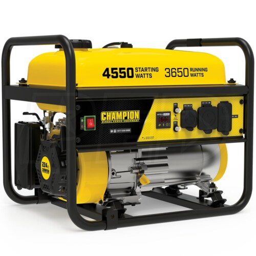 Champion 200969 3650 Watt Portable Generator w/ RV Outlet CARB