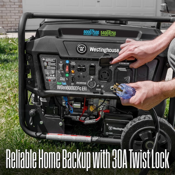 Westinghouse WGEN6000DFC EFI