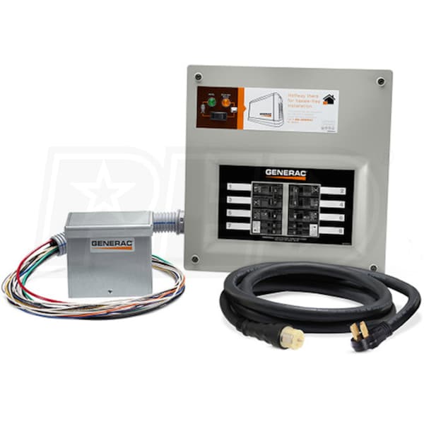 Generac 9855 50 Amp Homelink, Generac Transfer Switch Wiring Schematic