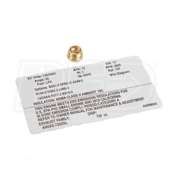 Cummins Onan A030M445