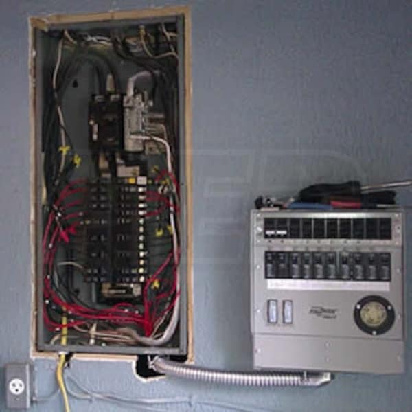 Reliance Controls Q310A 30-Amp 120/240V 10-Circuit Transfer Switch w